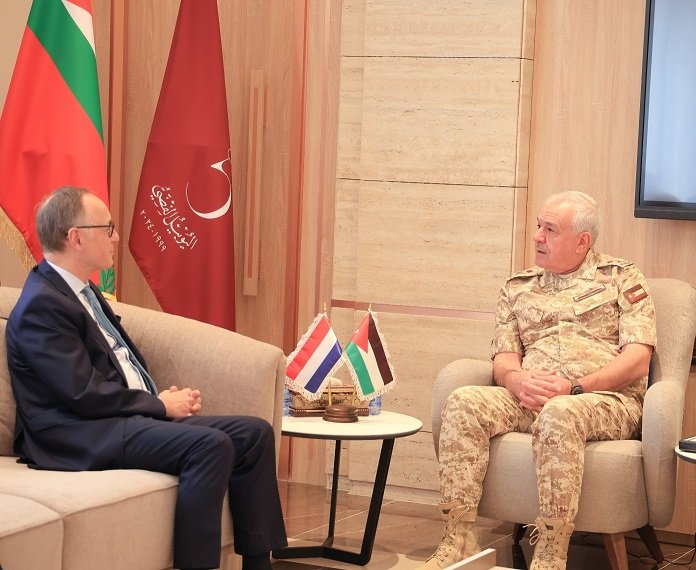 Jordan, Netherlands sign military cooperation agreement