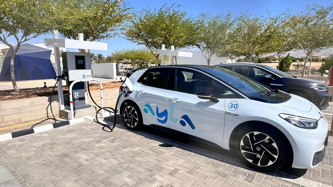 Ayla Oasis launches first public EV charging station in Aqaba