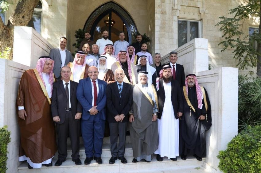 العيسوي يلتقي وفداً من وجهاء معان