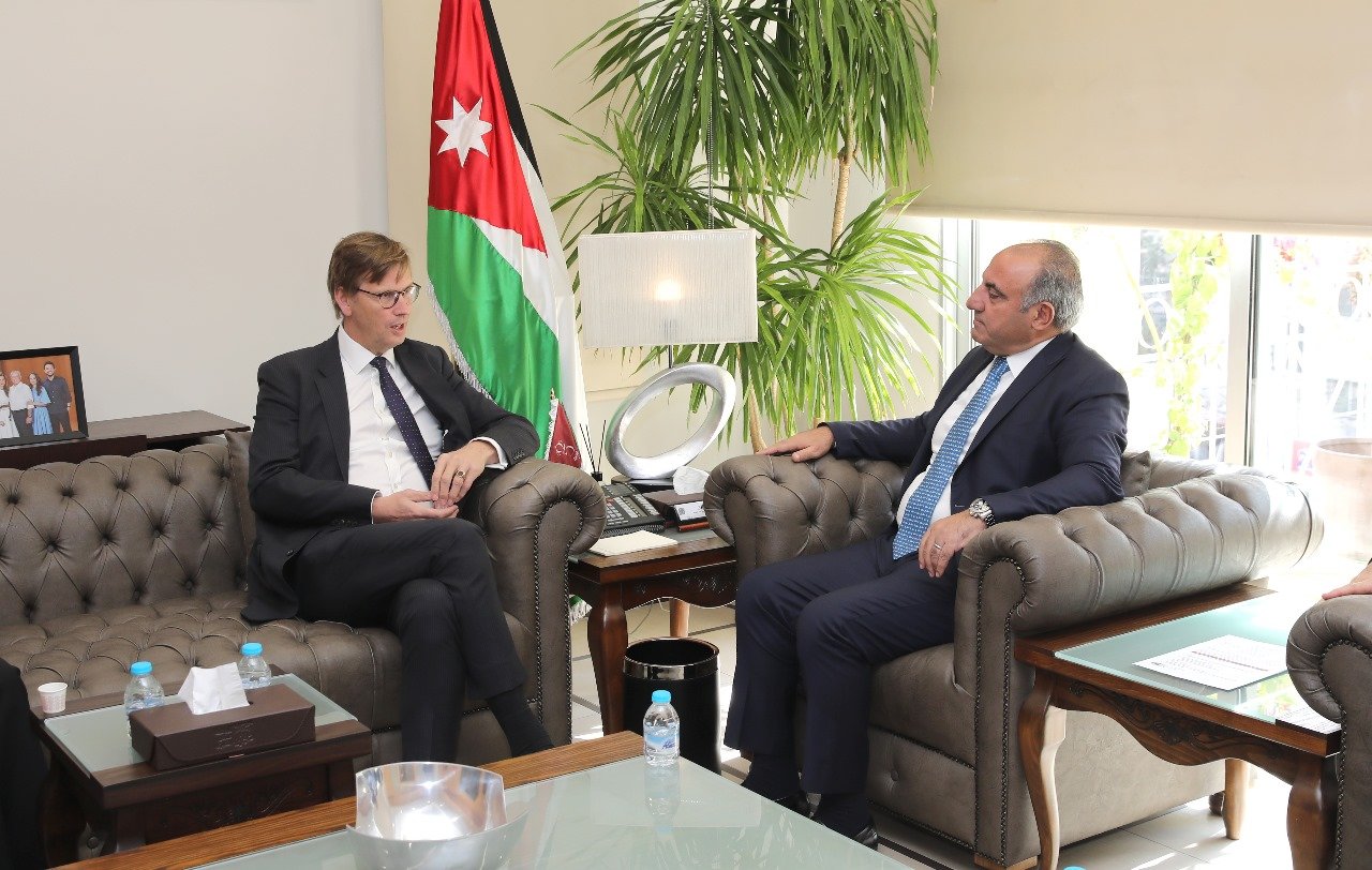 Amman Mayor discusses cooperation with German Ambassador