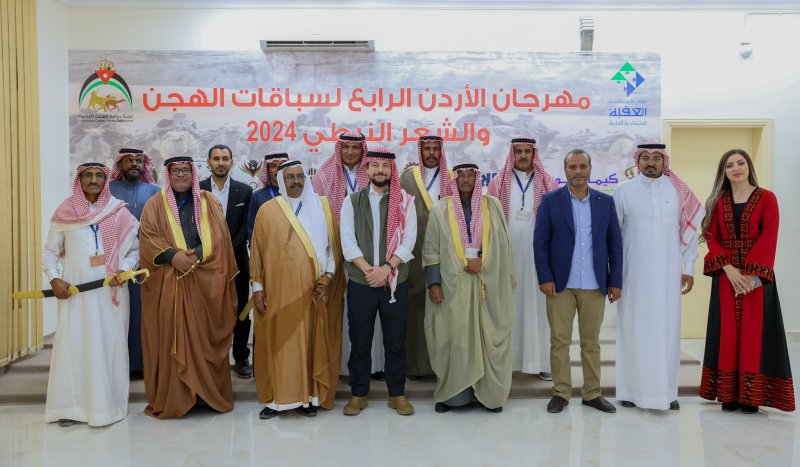 Crown Prince attends Jordan Camel Race, Nabataean Poetry Festival closing ceremony