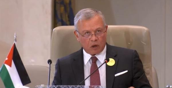 King urges ramping up efforts to lift siege on Gaza