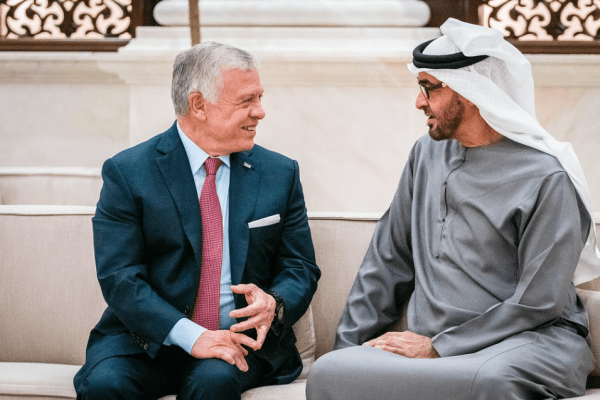 King, UAE president discuss Arab efforts to end war on Gaza, Lebanon