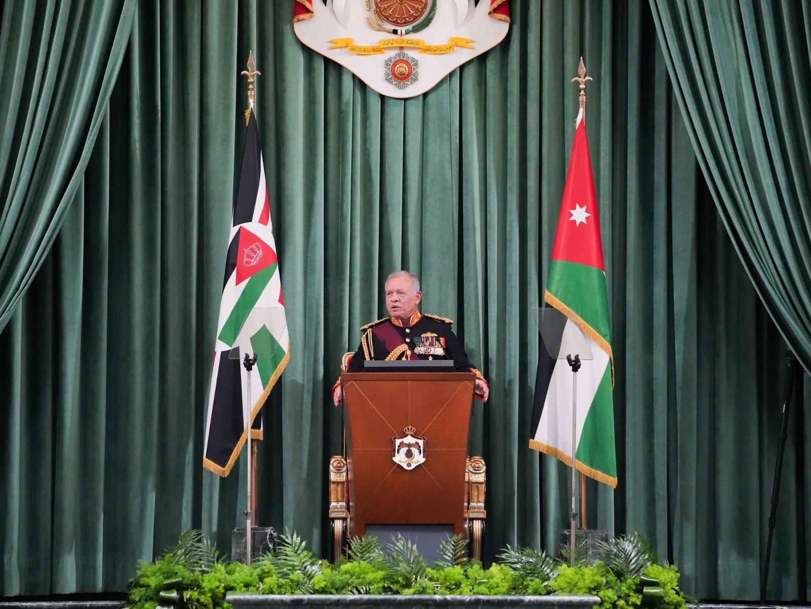 King inaugurates 20th Parliament’s first ordinary session, delivers Speech from Throne