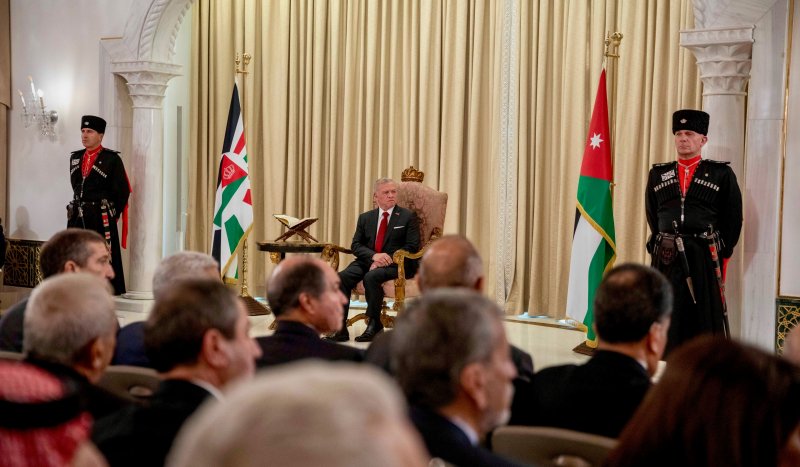 King listens to Parliament’s response to Speech from the Throne