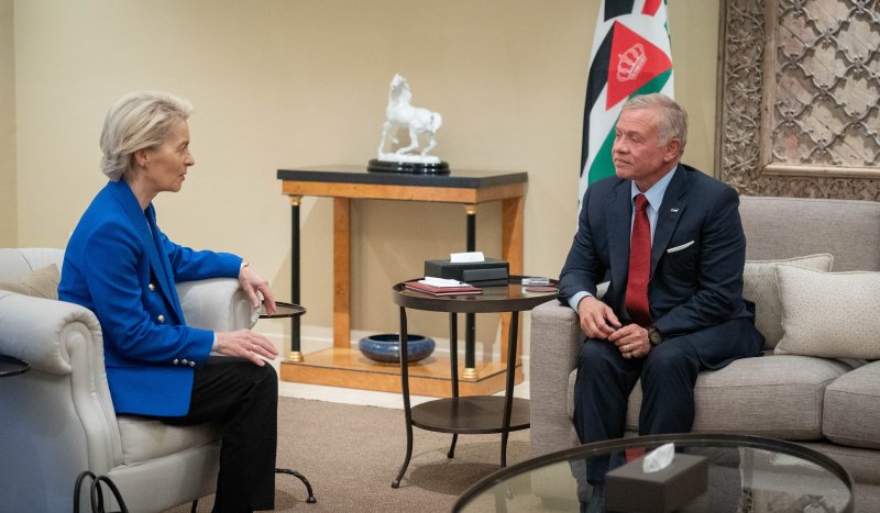 King receives European Commission president
