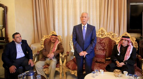 مندوبا عن الملك وولي العهد .. العيسوي يعزي العبداللات والعوران وأبو رمان