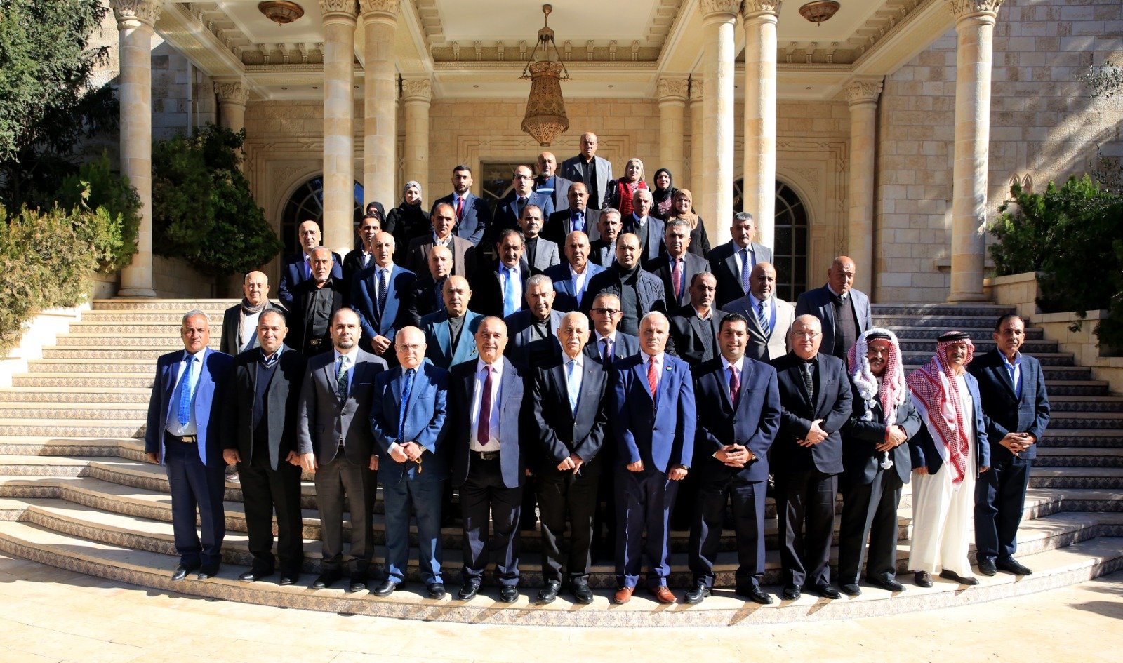 العيسوي يلتقي وفدين من أبناء عشائر العياصرة وممثلات عن جمعيات نشميات عباد