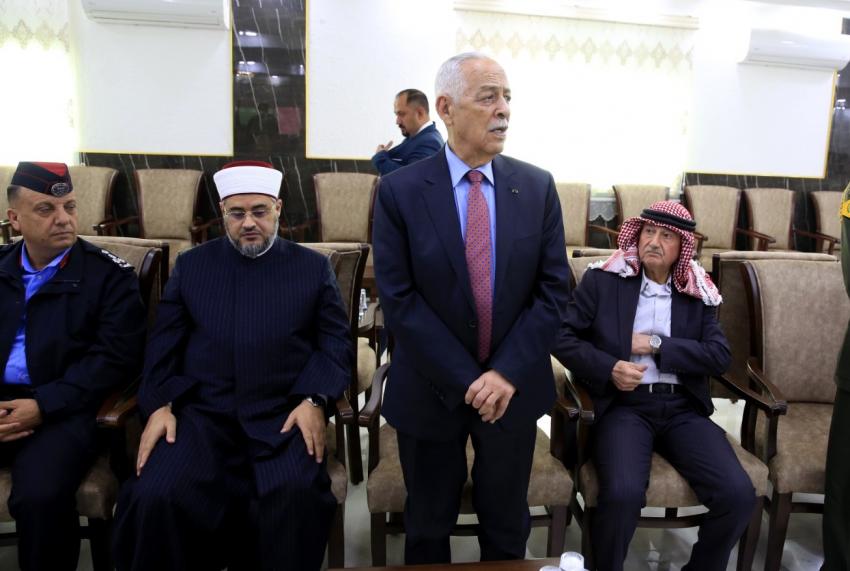 مندوبا عن الملك وولي العهد .. العيسوي يعزي الزعبي وأبو زيد ويانس