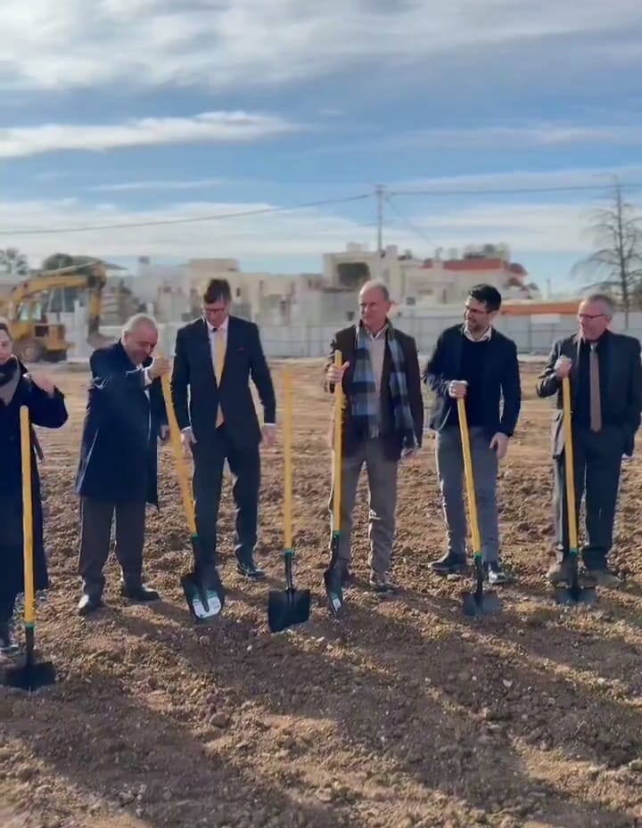 German ambassador breaks ground on new embassy in Amman