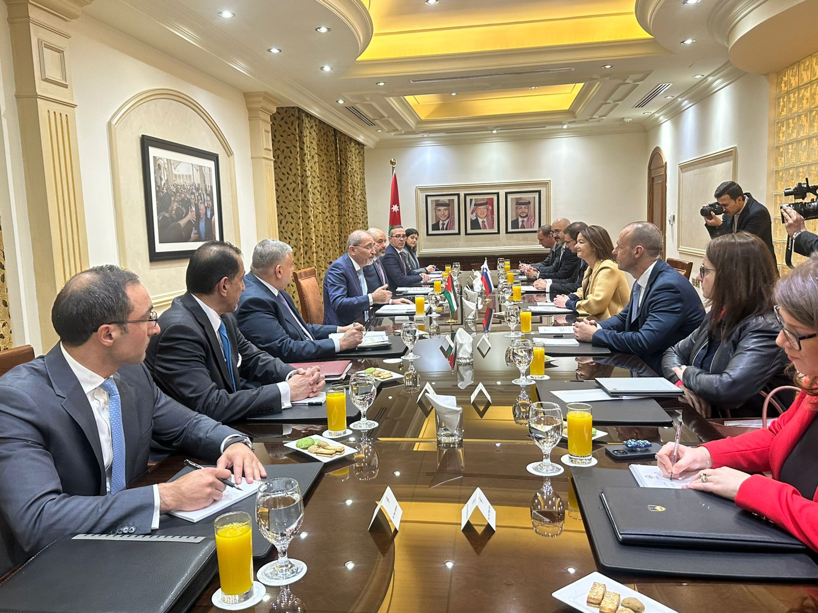 Safadi, Fajon discuss regional cooperation and Gaza ceasefire