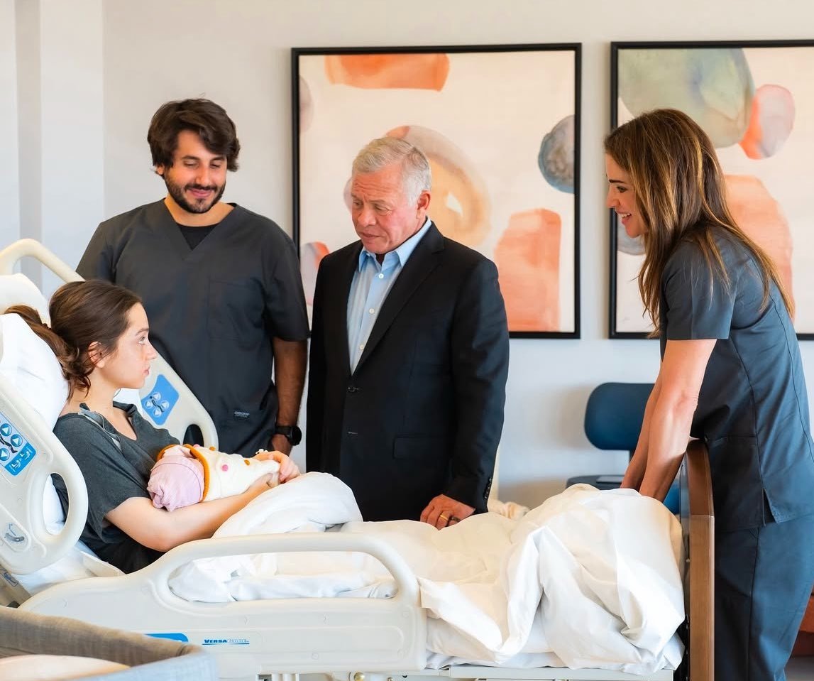 Princess Iman, husband welcome baby girl