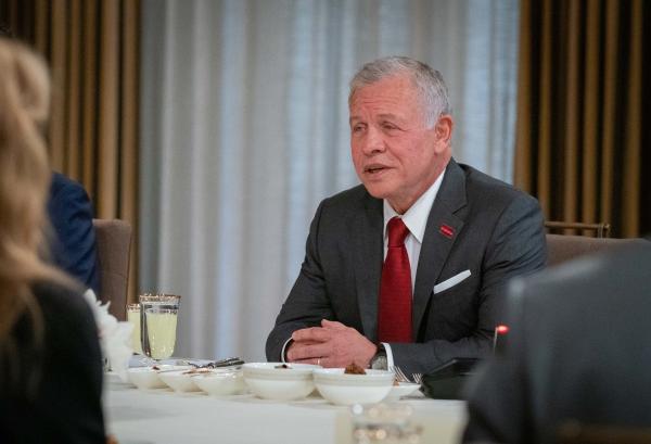 King receives US Congress delegation