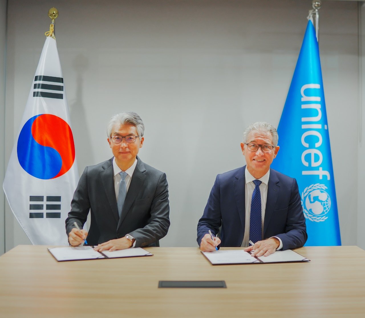Korea contributes $1 million to support UNICEF’s efforts for Syrian refugees in Jordan