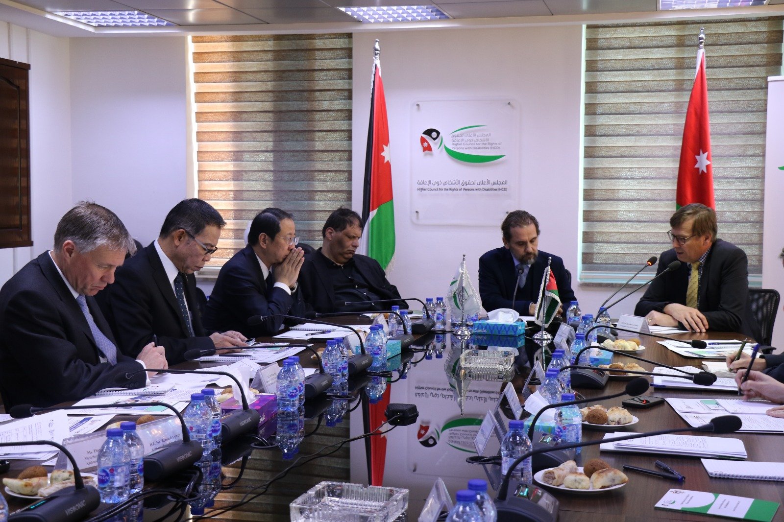 Prince Mired, German Ambassador discuss Global Disability Summit preparations