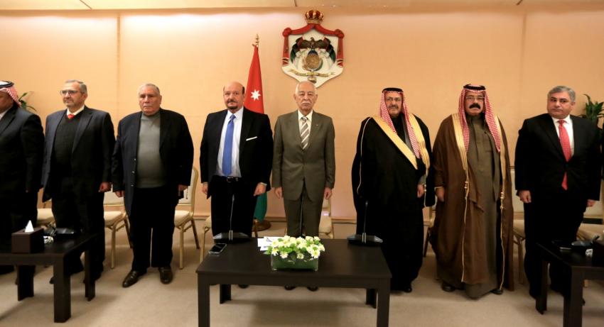 العيسوي يستقبل وفدا من وجهاء وأبناء وبنات عشائر العجارمة