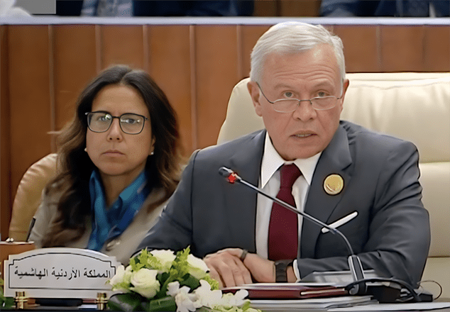 King affirms Jordan’s support for plan to rebuild Gaza at 'Palestine Summit'