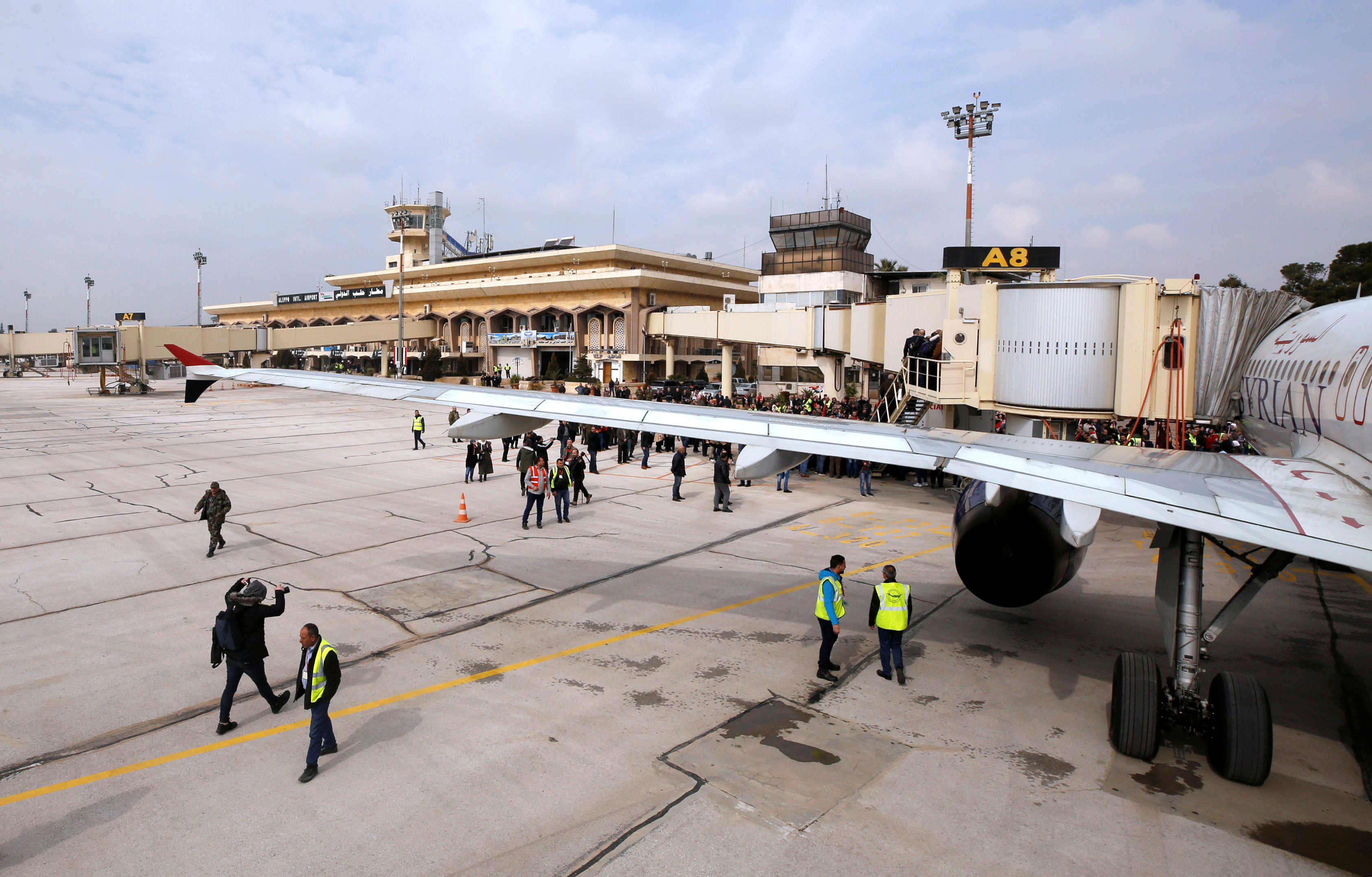 Aleppo Airport reopens for domestic and international flights