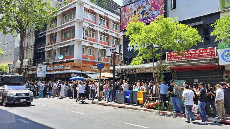 Strong earthquake rocks Bangkok, prompting evacuations from swaying buildings