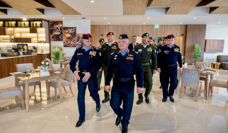 King inaugurates new Public Security Officers Club