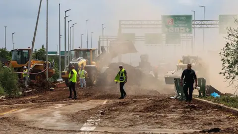 Houthi missile hits near Israel's main airport