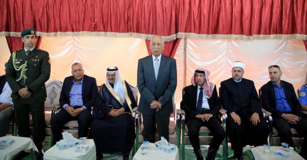 مندوبا عن الملك وولي العهد .. العيسوي يعزي عشائر الشراري والعمرو والحباشنة
