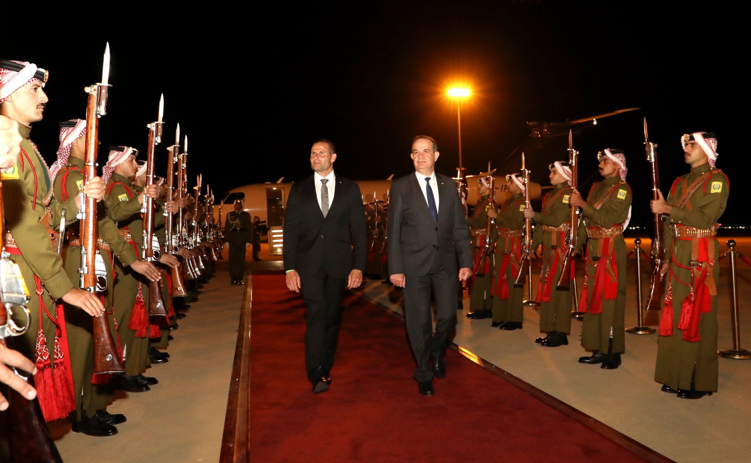 Malta PM Robert Abela arrives in Amman for official visit