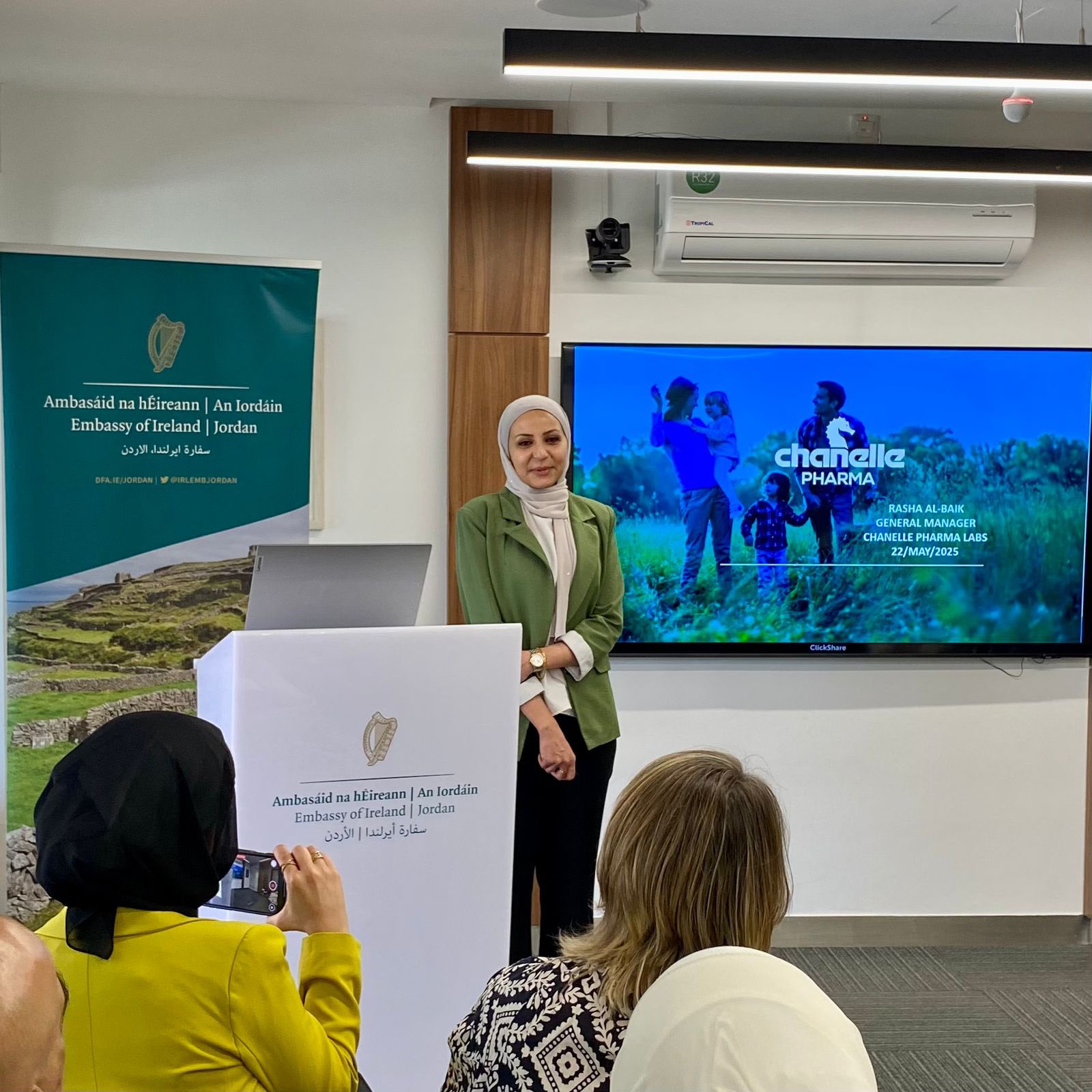 Irish Chanelle Pharma grows strong roots in Jordan