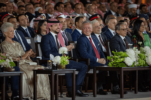 King attends ceremony marking 79th Independence Day