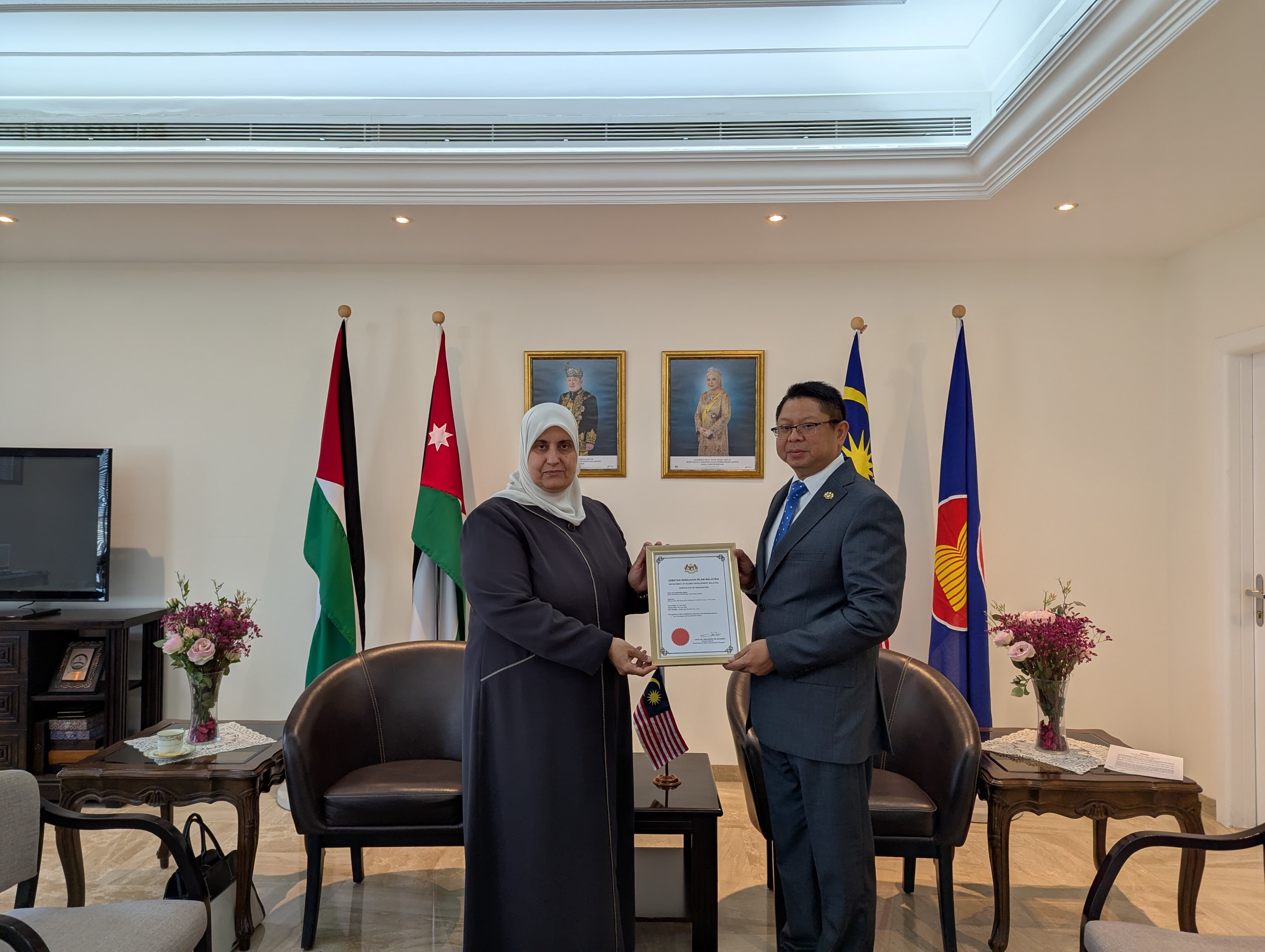 Malaysia certifies Jordan Standards and Metrology Organization as official Halal certifier