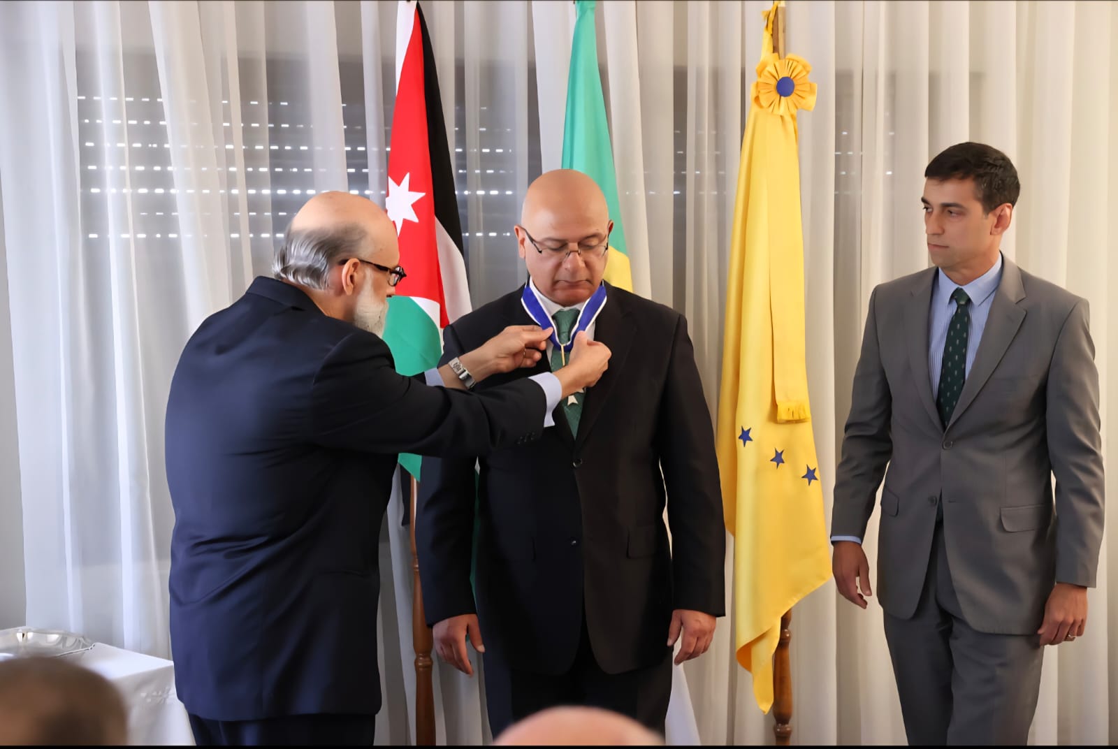 Brazilian President honours Dr. Maen F. Nsour, President and CEO of the Arab Potash Company with the Order of Rio Branco