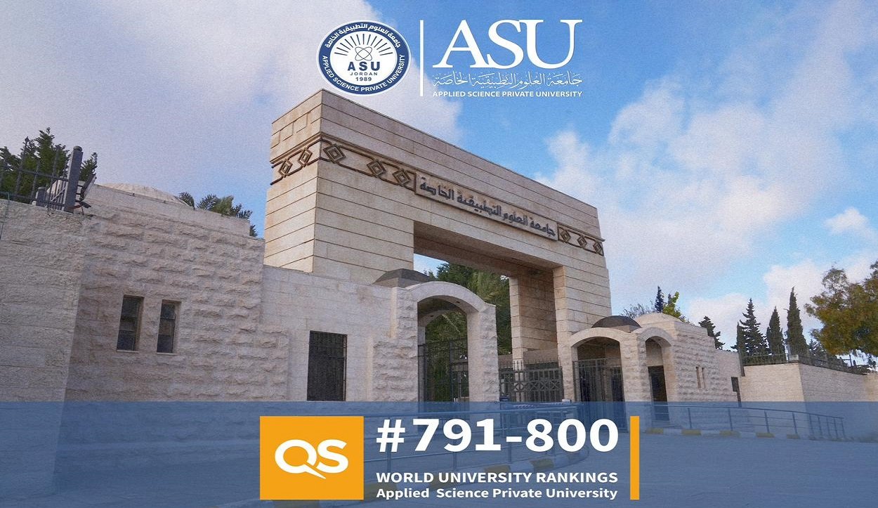 التطبيقية الأولى بين الجامعات الخاصة الأردنية بنسبة تقدمها في تصنيف كيو أس العالمي للعام 2026