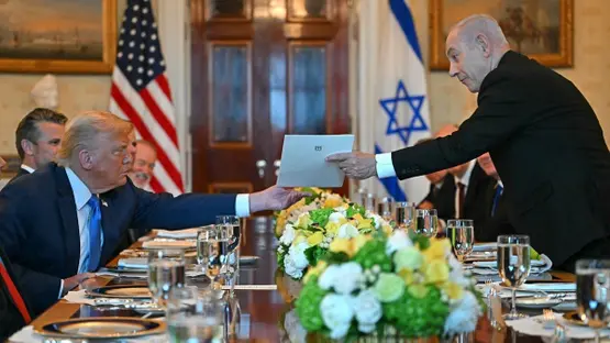 Netanyahu meets Trump at White House as Israel, Hamas discuss ceasefire