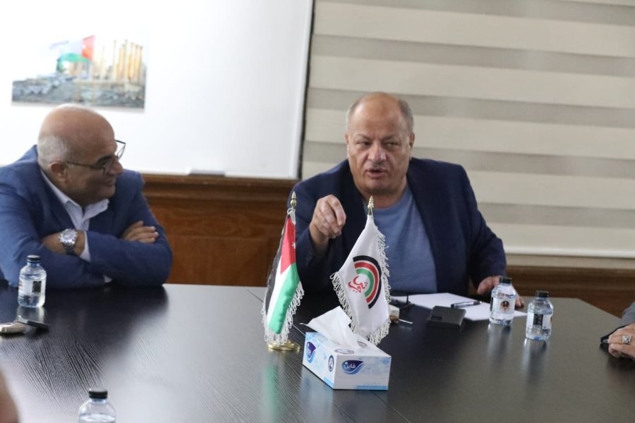 المومني وسماوي يبحثان سبل التعاون المشترك في مهرجان جرش