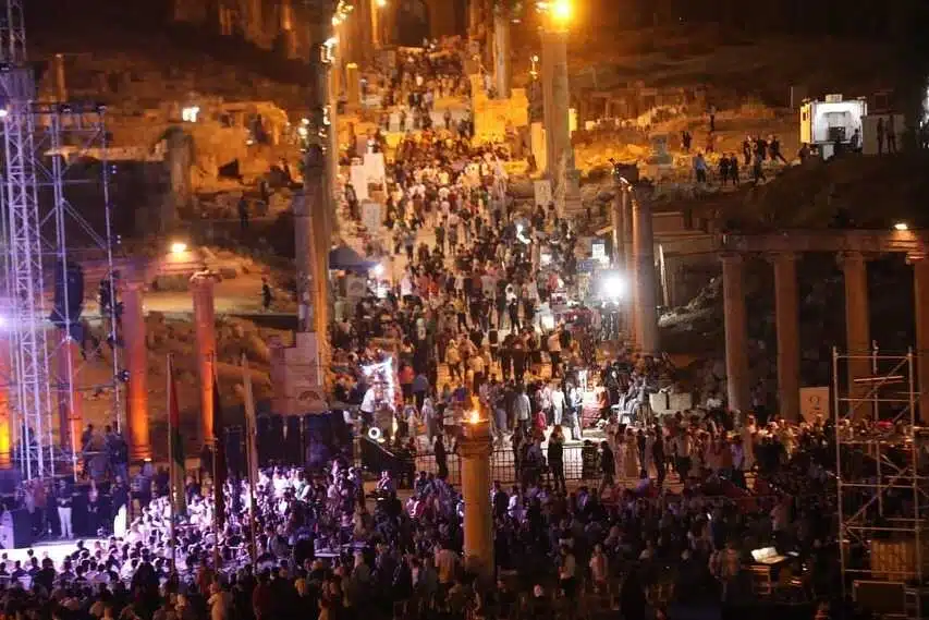 مسرحا أرتميس والصوت والضوء وشارع الأعمدة.. ثلاثية الفرح الأردني في جرش 2025
