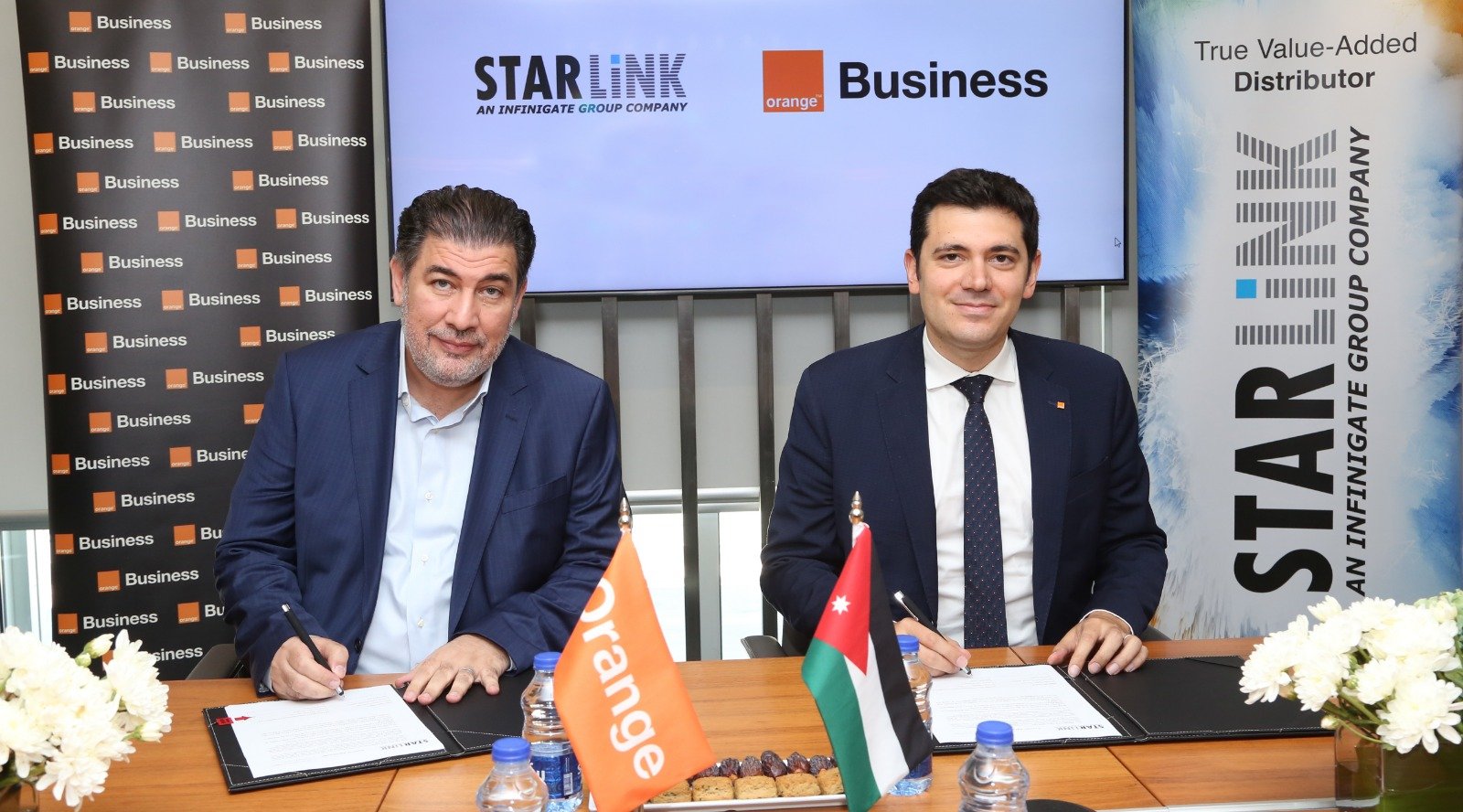 Orange Jordan, Starlink sign partnership to expand digital solutions for businesses