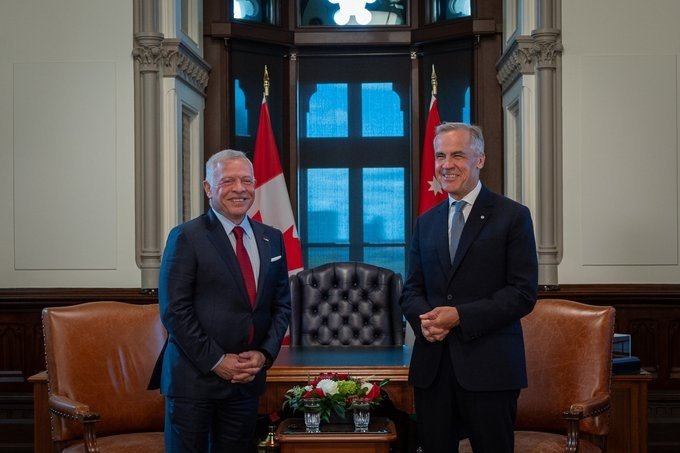 King, Canada PM discuss regional developments, ways to enhance cooperation