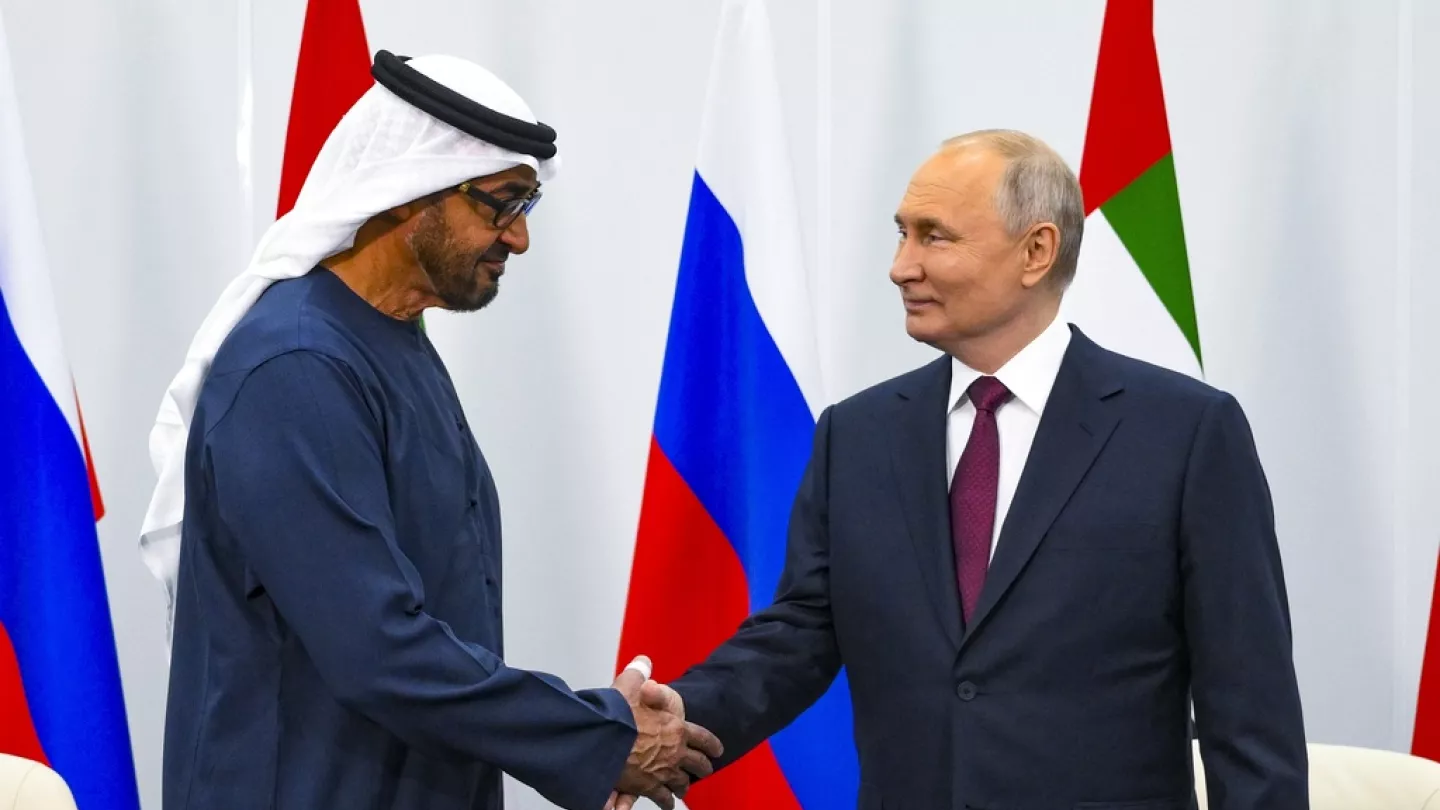UAE President to meet Putin in Russia on Thursday