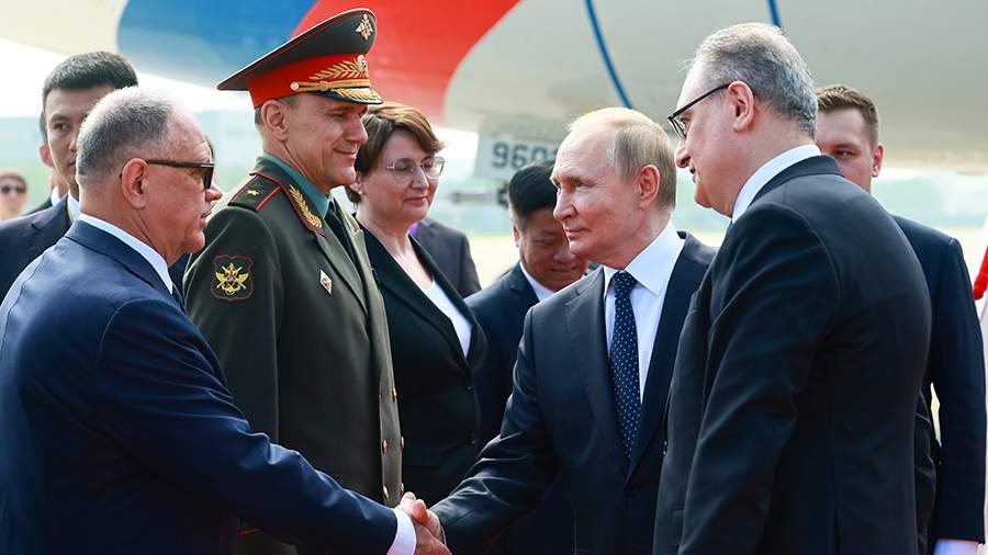 Putin arrives in China for Shanghai Cooperation Organization summit