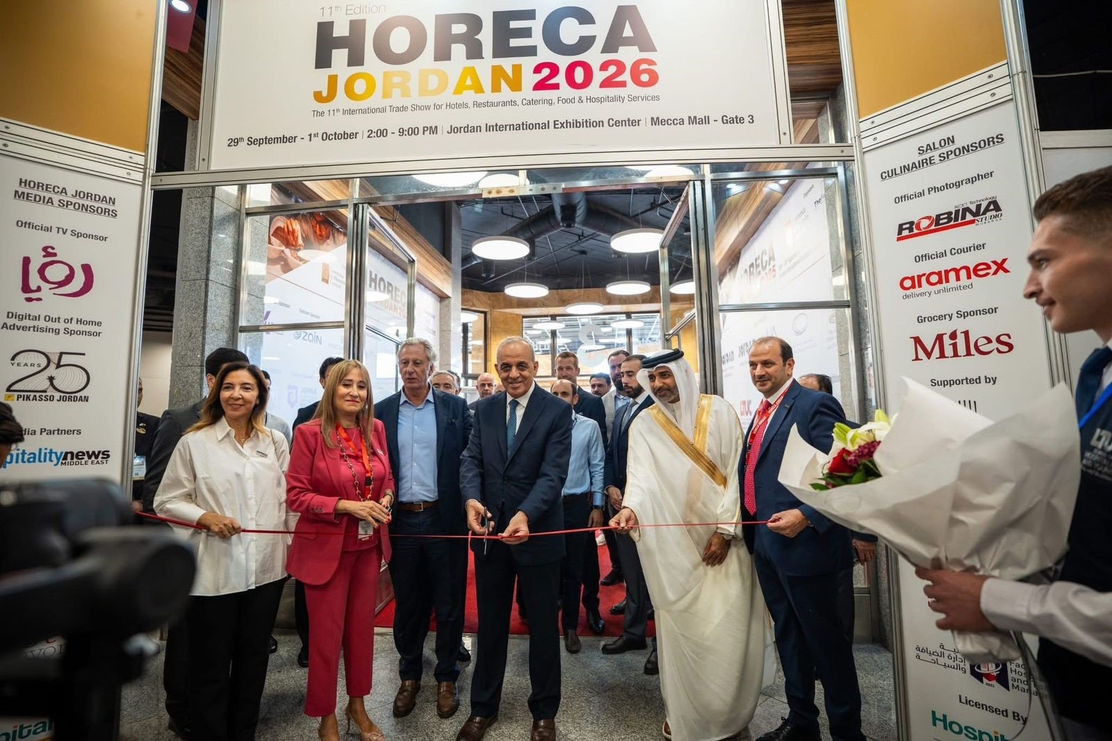 Tourism Minister opens 10th HORECA Jordan