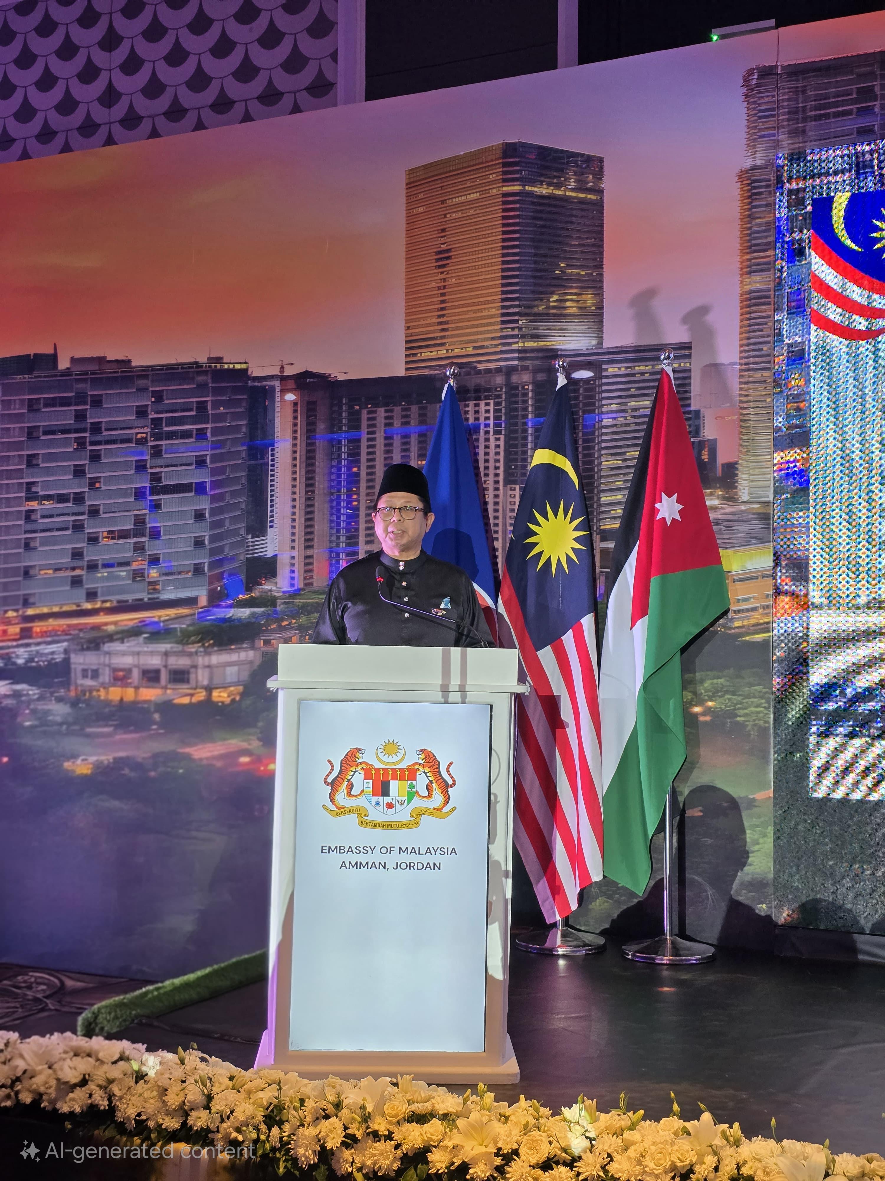 Malaysian Embassy in Amman celebrates National Day