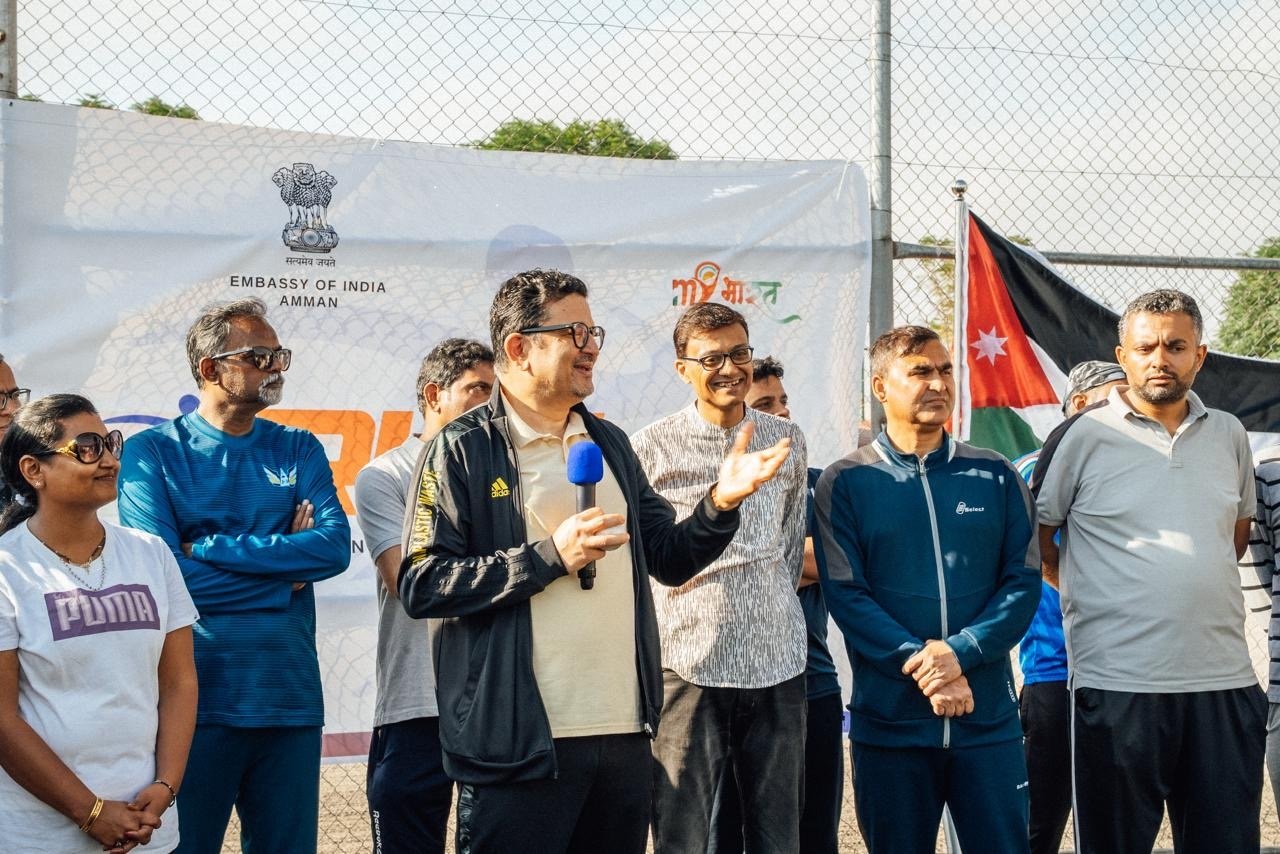Embassy of India in Amman organises Viksit Bharat Run 2025