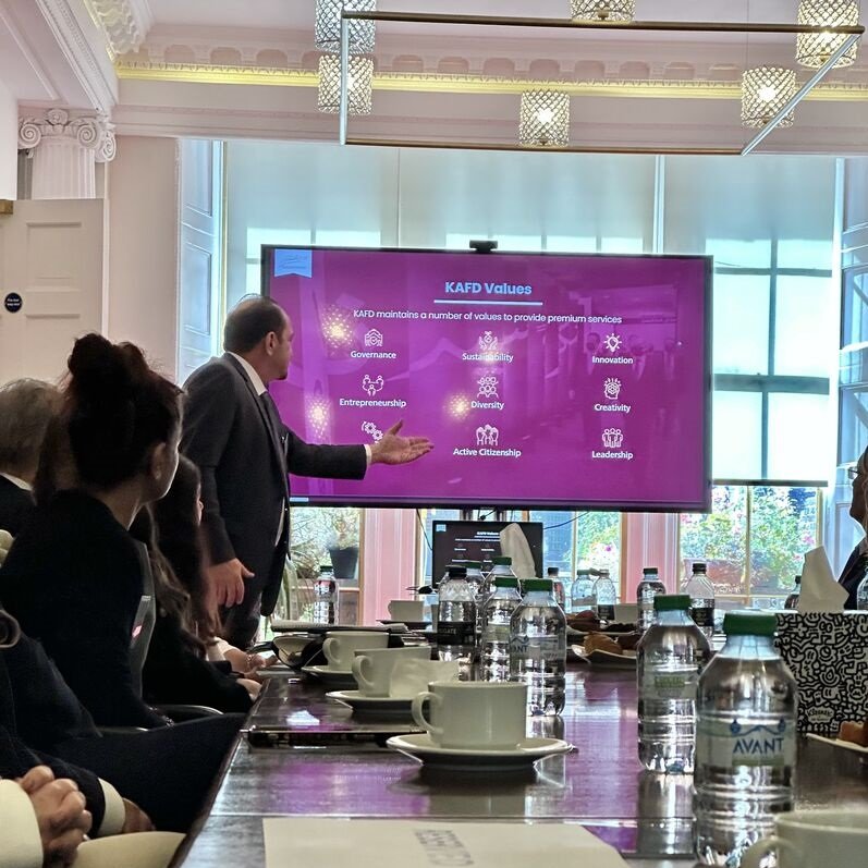 KAFD GM Al Kayed meets UK business leaders, expands partnerships