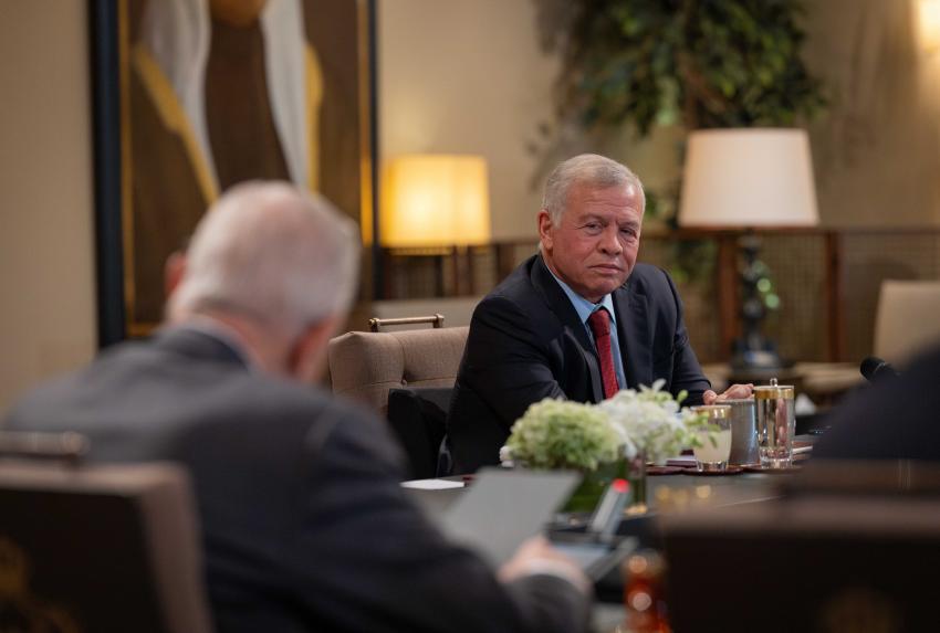 King meets with former PMs to discuss regional developments, New York visit