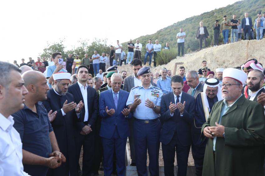 العيسوي يشارك في تشييع جثمان قائد سلاح الجو الأسبق القضاة