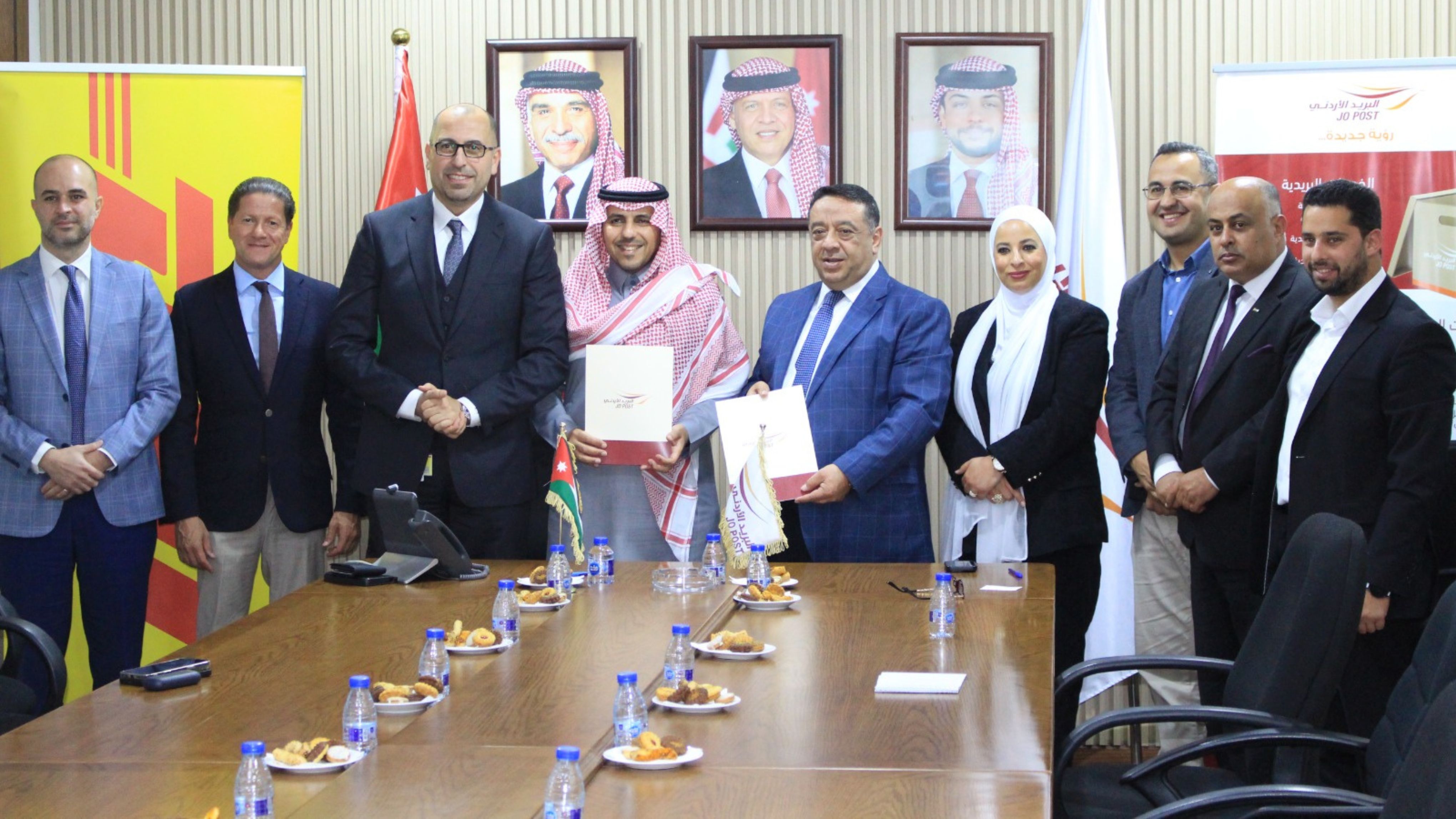 Jordan Post, DHL Jordan sign agreement to train youth in e-commerce, logistics