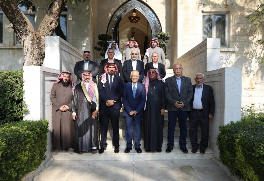 العيسوي يلتقي فعاليات عشائرية وشبابية