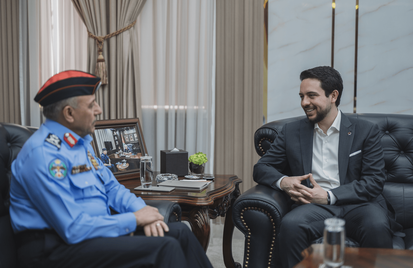 Crown Prince visits Public Security Directorate, commends personnel, technological advancement