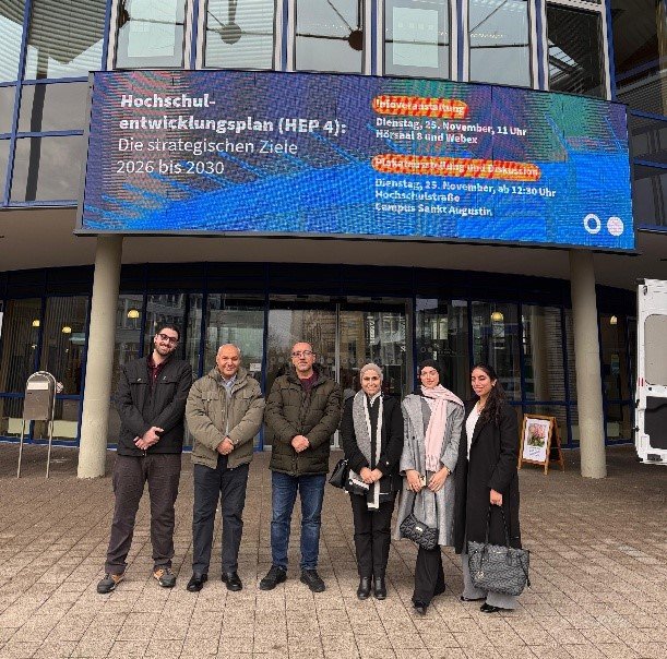 Petra University staff, students take part in sustainability training in Germany