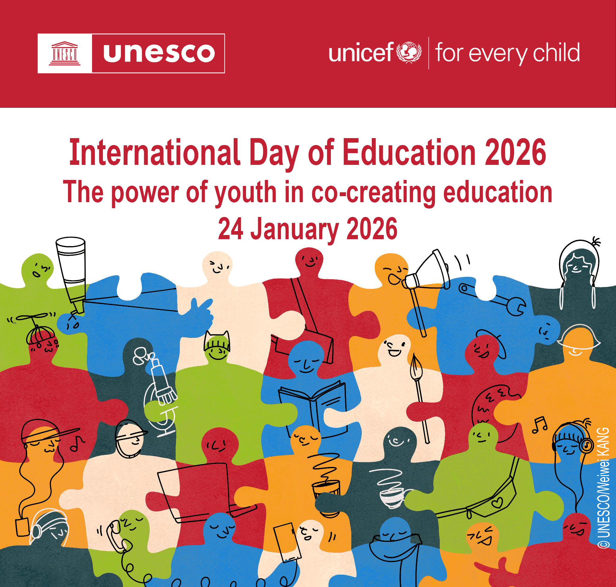 UNESCO, UNICEF mark International Day of Education 2026 in Jordan